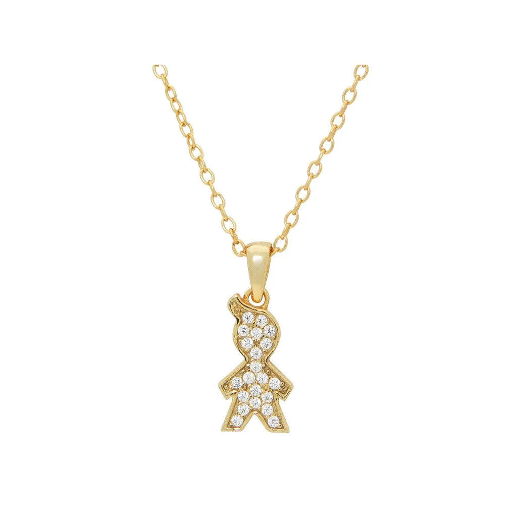 BecKids Rad Boy Pendant Necklace