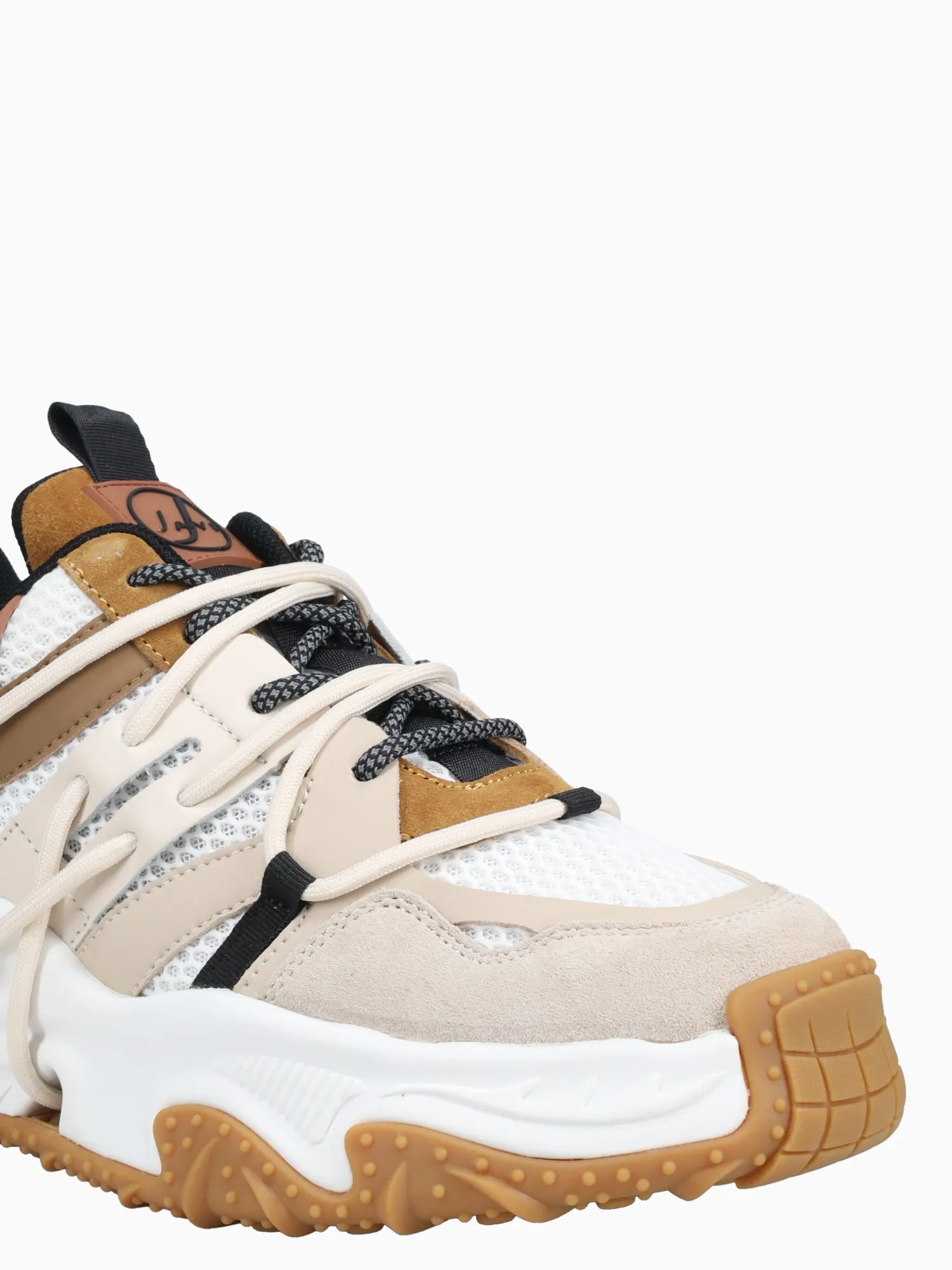 Conspiracy White Wheat suede Mesh