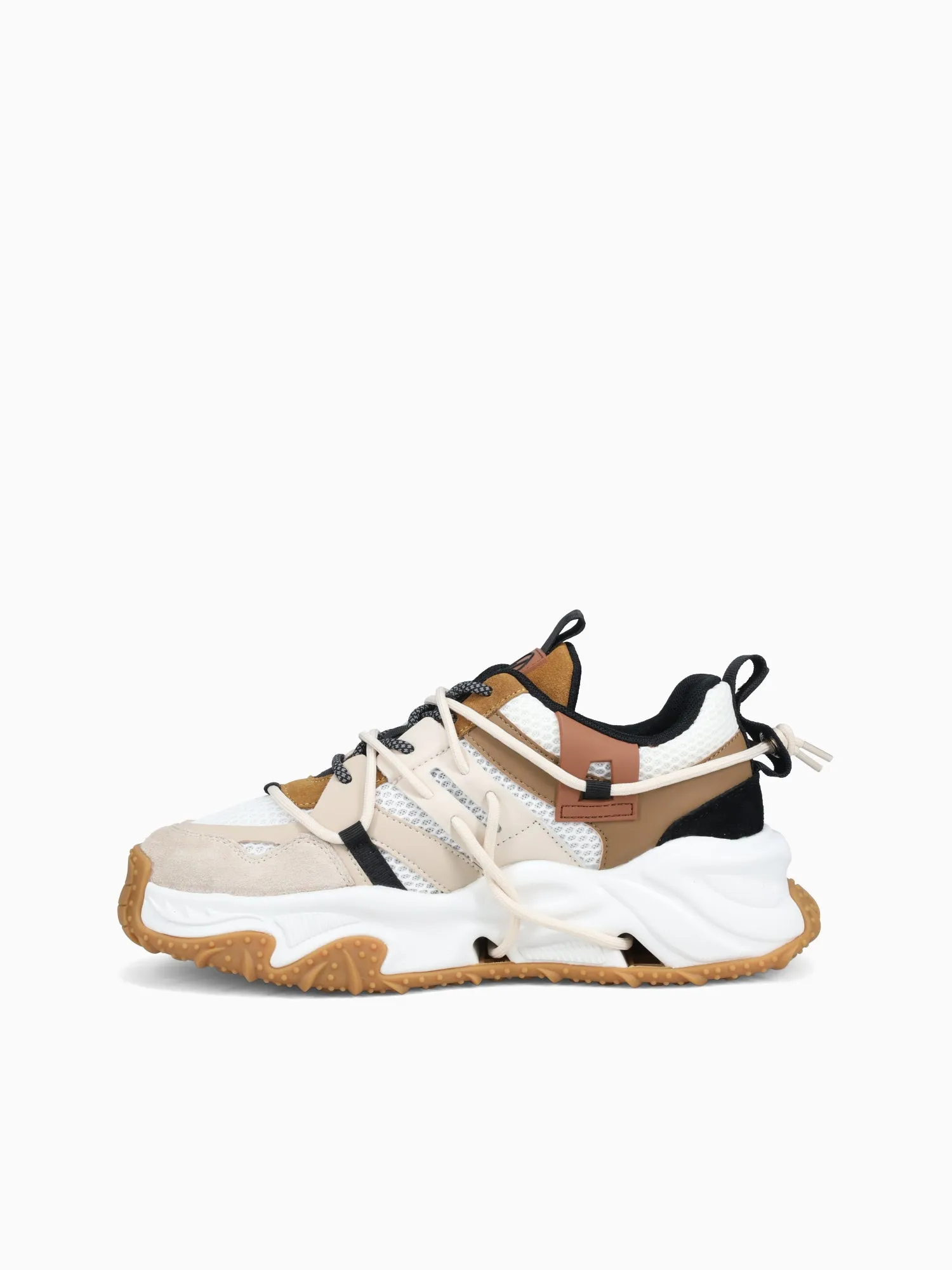 Conspiracy White Wheat suede Mesh