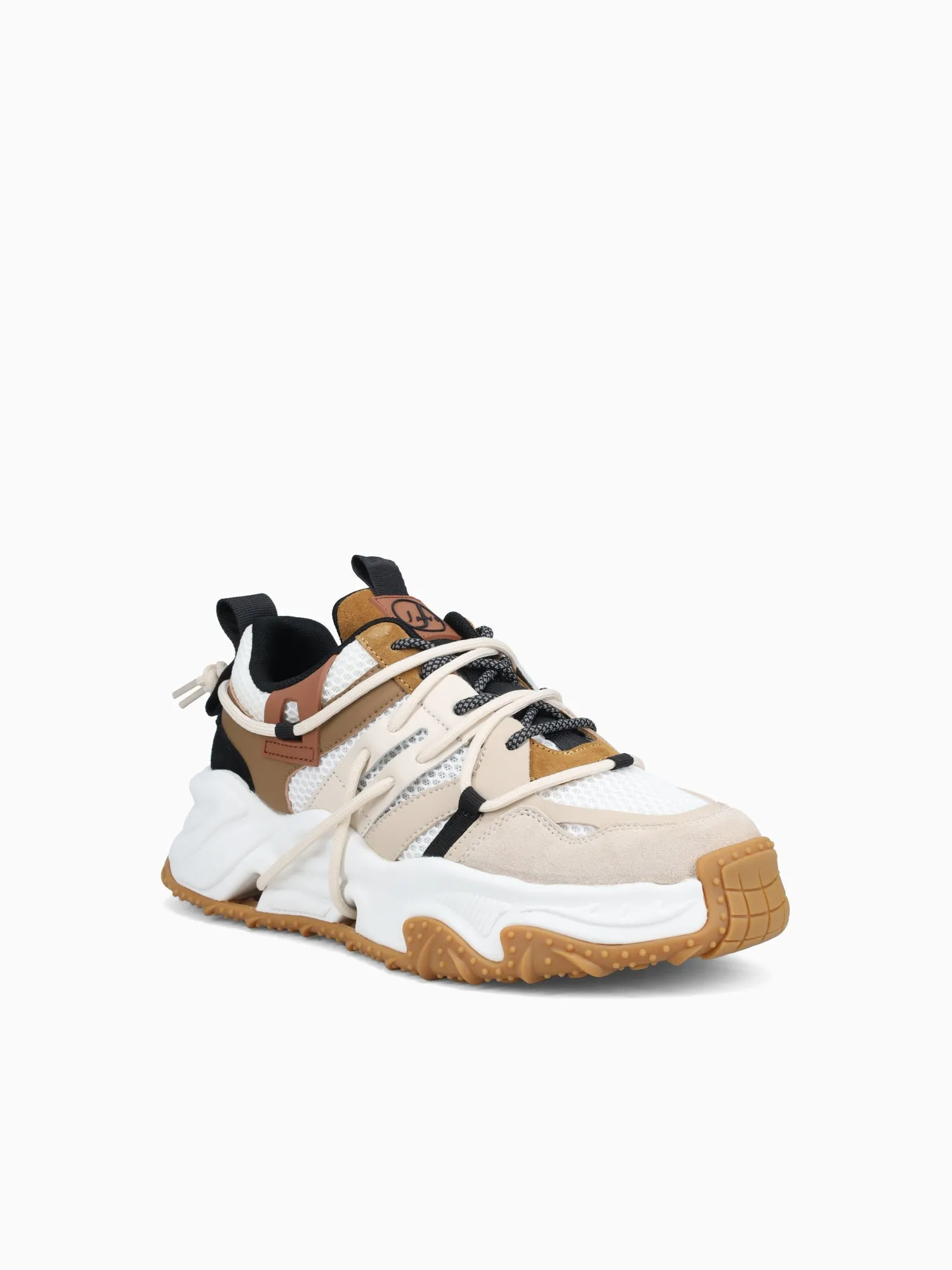 Conspiracy White Wheat suede Mesh