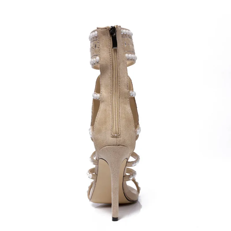 Francesca  Glitzernde High Heel Sandalen