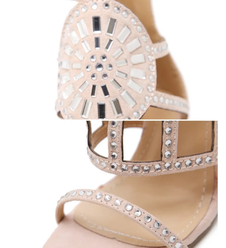 Francesca  Glitzernde High Heel Sandalen