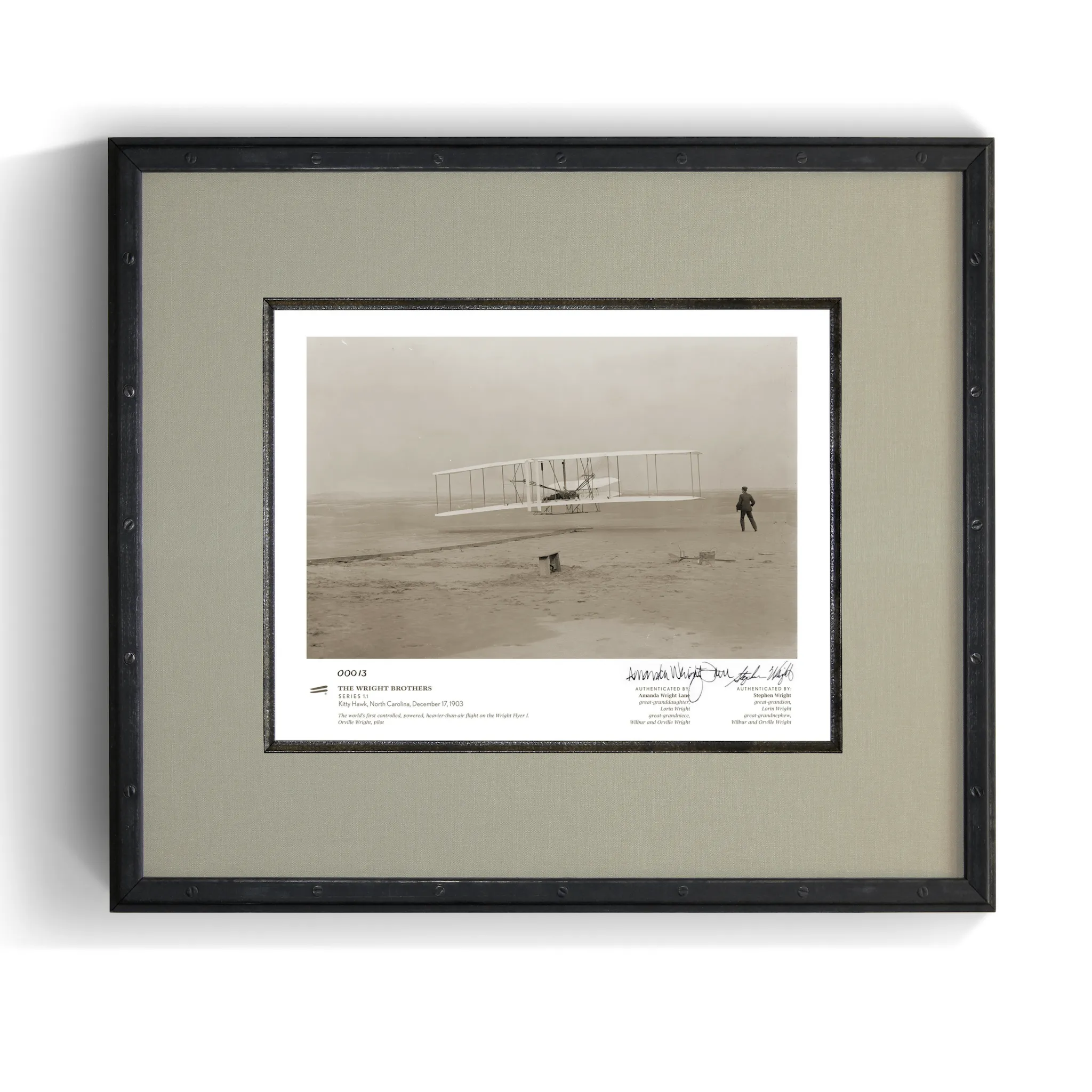 Kitty Hawk Series 1.1 | signed & framed Gicle print (14x11)