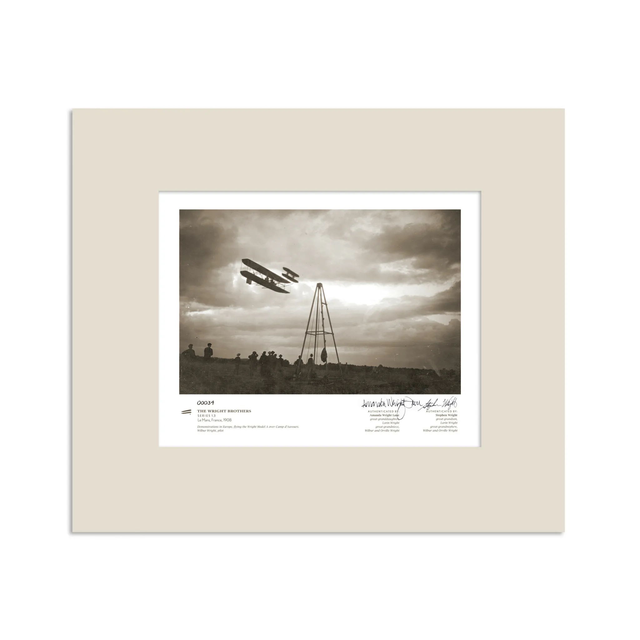Le Mans Series 1.3 | signed & matted Gicle print