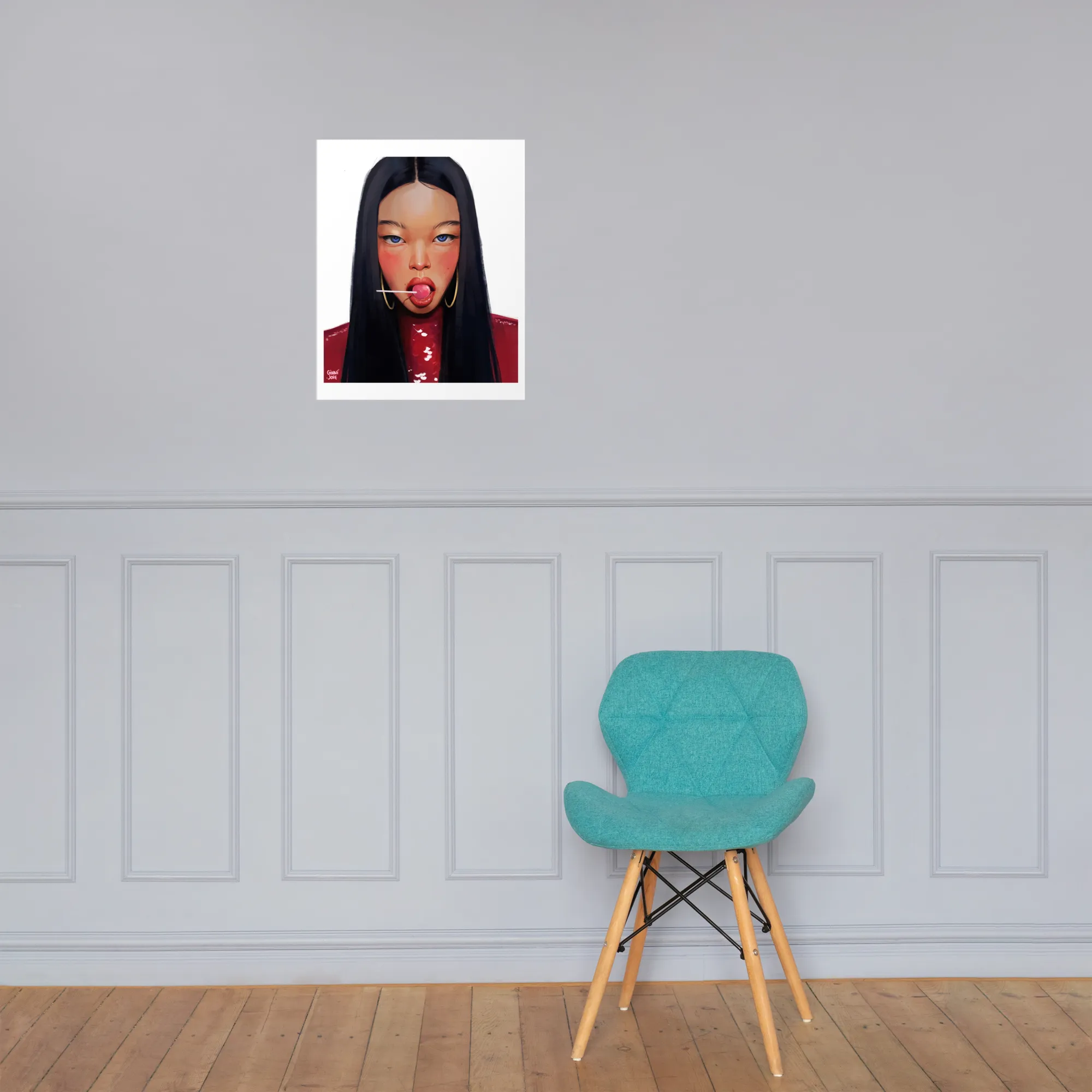 Lollipop by Ginnijoie - Poster