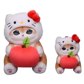 Mofusand Sanrio Hello Kitty Cat Plush 9"