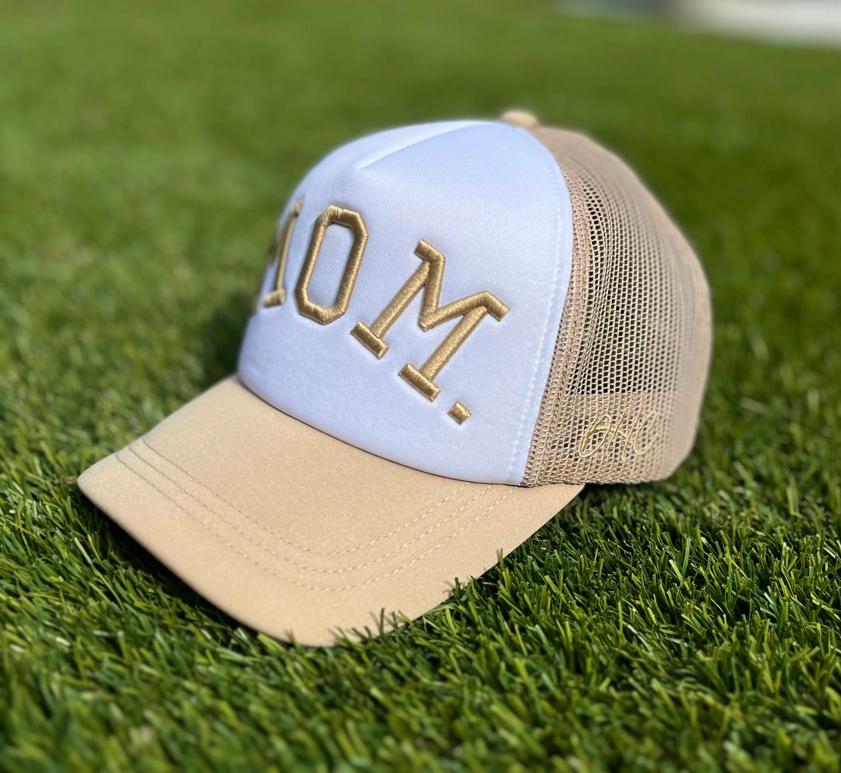 MOM. | Foam Trucker Hat | Pre-Curved Snapback