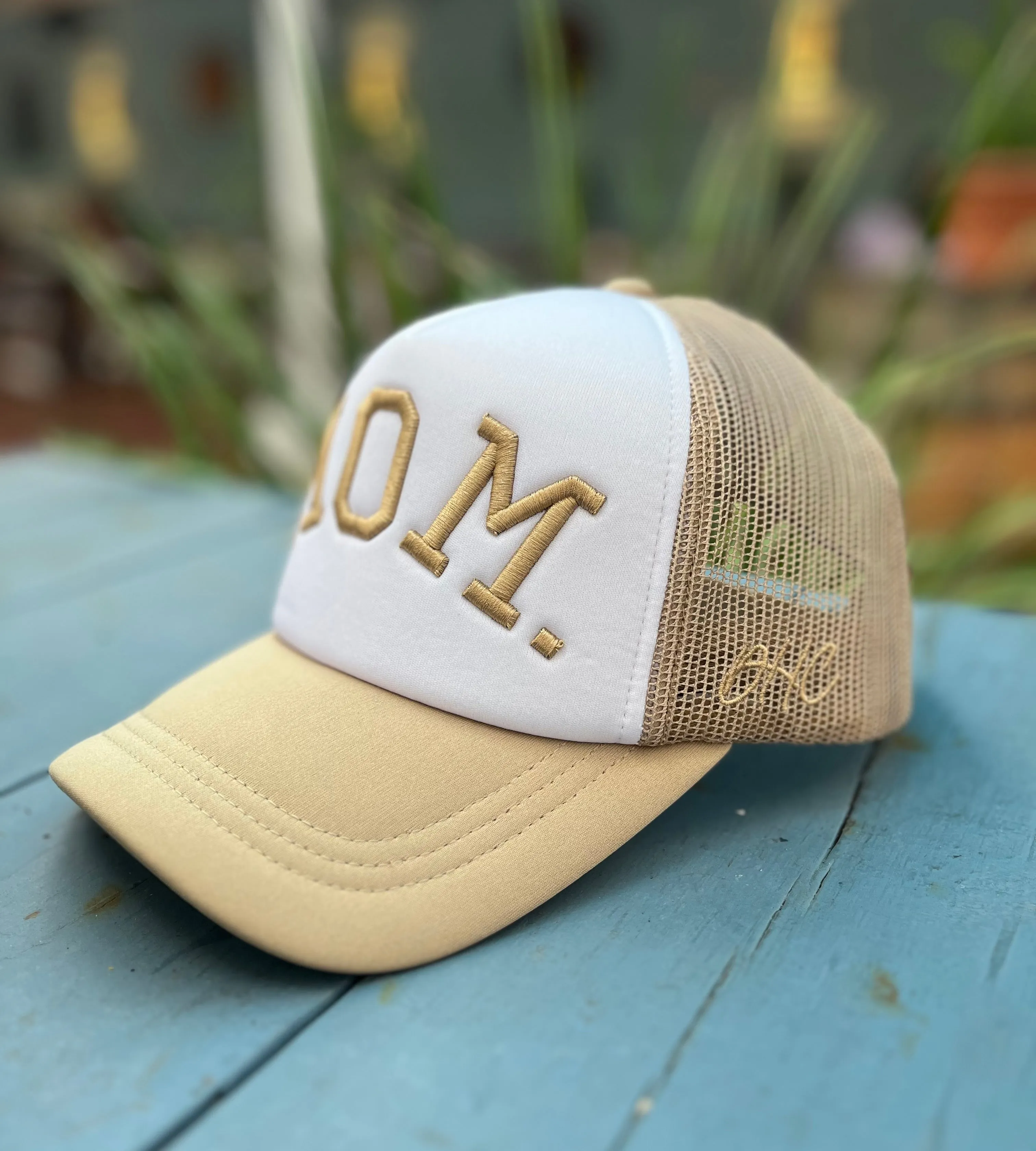 MOM. | Foam Trucker Hat | Pre-Curved Snapback