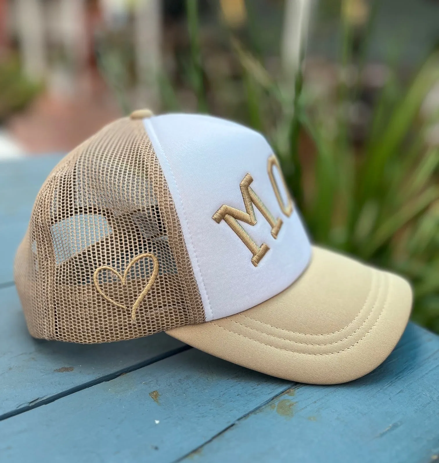 MOM. | Foam Trucker Hat | Pre-Curved Snapback