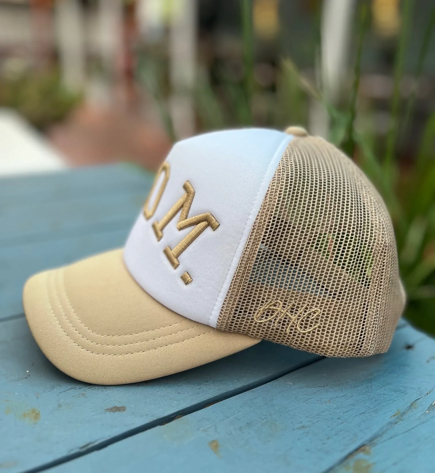 MOM. | Foam Trucker Hat | Pre-Curved Snapback