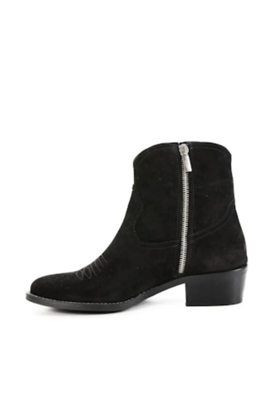 Morgan Boot Suede Black