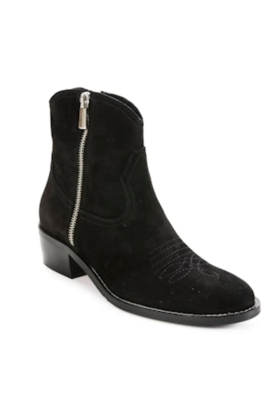 Morgan Boot Suede Black