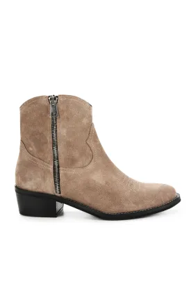 Morgan Boot Suede Sand