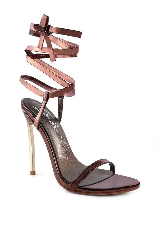 Smacker Stiletto Lace-up High Heels