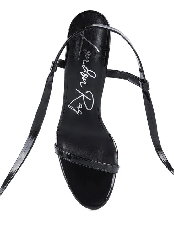 Smacker Stiletto Lace-up High Heels