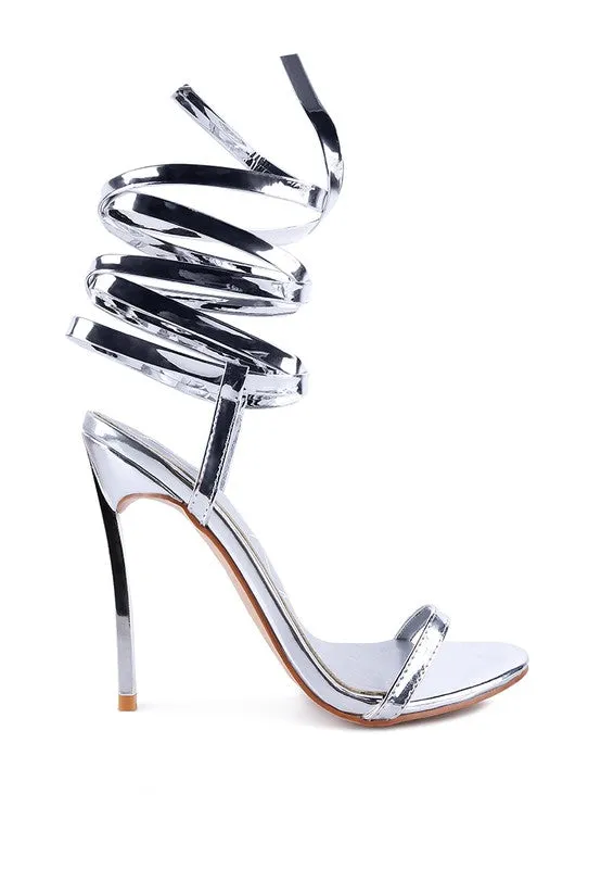 Smacker Stiletto Lace-up High Heels