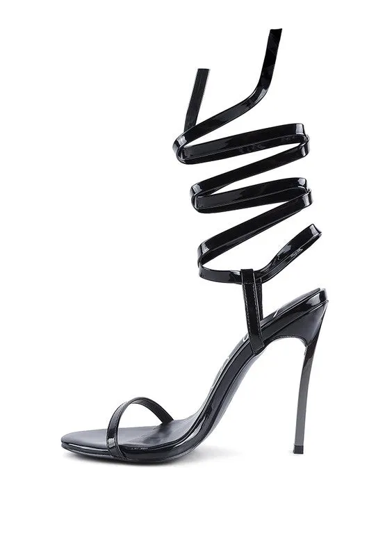Smacker Stiletto Lace-up High Heels