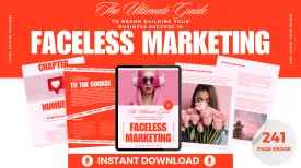 The Ultimate Guide to Faceless Marketing Success- EBook MRR